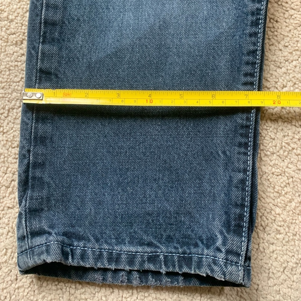 levi’s - dark wash straight leg jeans - Picture 8 of 10